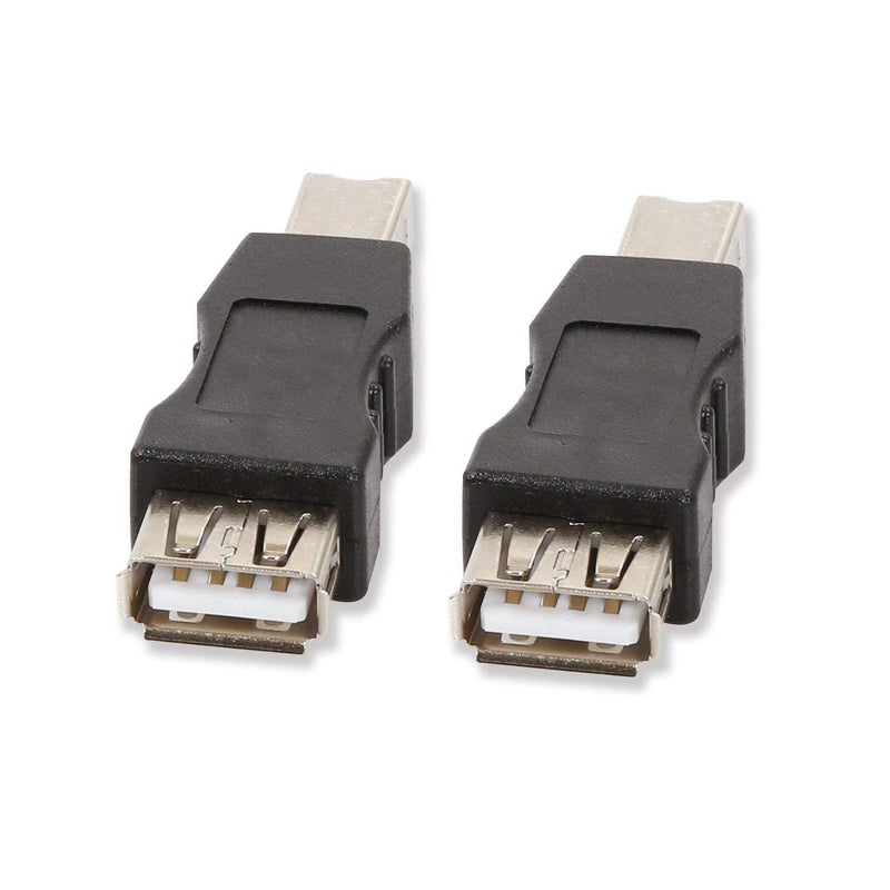 ELECTOP 2 Pack USB 2.0 A Female to USB B Print Male Adapter Converter - Image 4